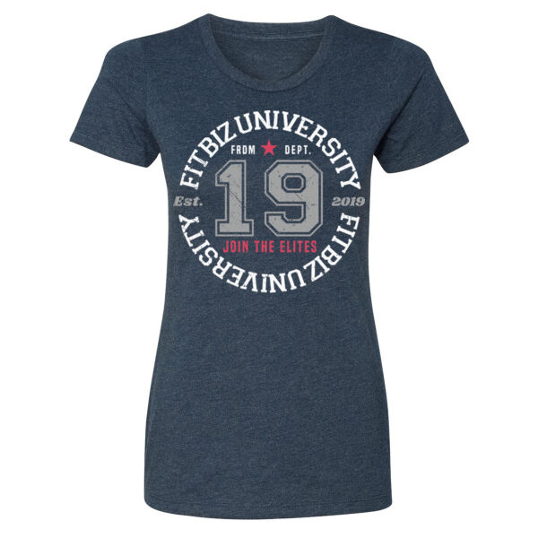 VINTAGE STAMP - WOMEN'S FITTED T-SHIRT - $ECVN4U$ Thumbnail